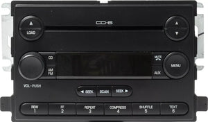 2005 Ford Freestar AMFM Radio Receiver 6 Disc CD Player OEM 5F2T18C815AA