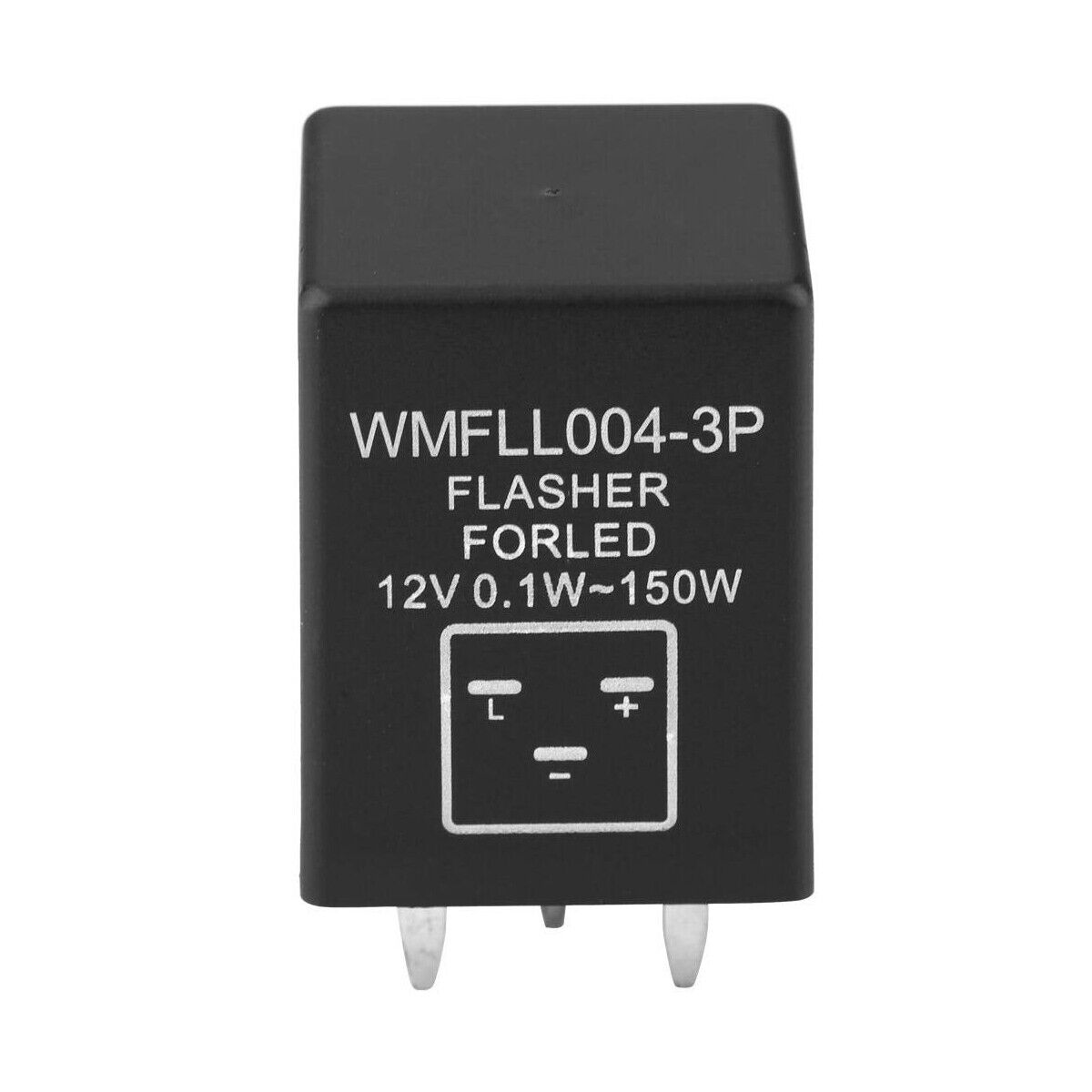 3-Pin EP28 Electronic LED Flasher Relay Fix Turn Signal Bulbs Hyper Fl ...