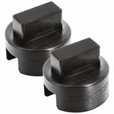 Jack Stand Adapters for Mercedes Porsche SUV Universal 2-3 TON - 2PCS Rubber Pad