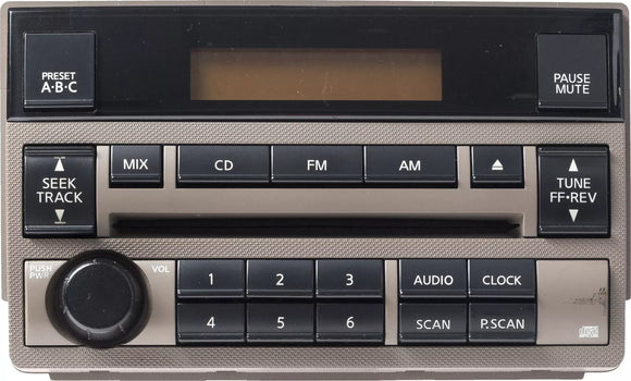 2005-2006 Nissan Altima AM FM Radio Single Disc CD Player OEM 28185ZB10C
