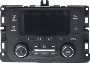 2016 Dodge 1500 2500 3500 AM FM SAT Radio 5.0" Touchscreen BT OEM 68241202AC