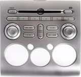 2006-2012 Mitsubishi Eclipse AM FM Radio CD Player Silver Frame Model ID 8701A250
