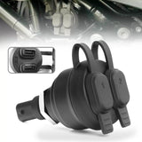 Dual USB Charger Power Adapter Kit for BMW R1200GS R1250GS F850GS DIN Socket