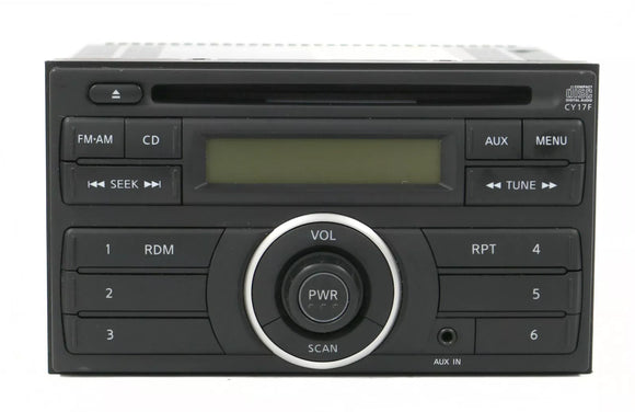 Nissan 2010-2014 NV200 Versa AM FM CD Player Radio w Aux Input 28185ZW80D CY17F