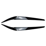 Front Headlight Eyebrow Eyelid Cover Trim for BMW 5-Series G30 G31 G38 F90 M5