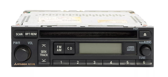 2002-2004 Mitsubishi Diamante AM FM Receiver CD Player MR587268