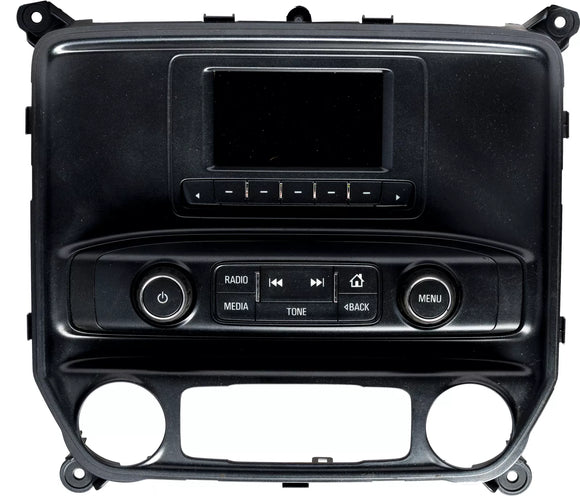 2016 GMC Sierra Chevrolet Silverado Radio Control Panel Display Screen 23243932