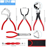 5 Piece Auto Electrical Disconnect Pliers Connector & Terminal Removal Tool Auto