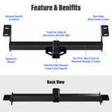 Trailer Towing Hitch 2 Inch Receiver Hookup fit for Toyota Rav4 1996-2005