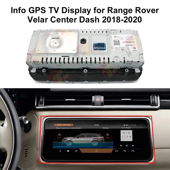 Info GPS TV Display for 2018-2021 Range Rover Velar Evoque Center Dash J8A219C279