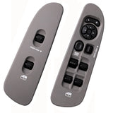 Power Window Door Lock Mirror Switch LH RH w/ Bezel Kit for 2001-09 Dodge Ram 1500