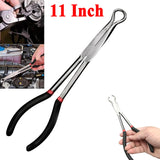 11" Electrical Disconnect Long Spark Plug Removal Pliers Fits For Car Connector