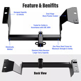 Towing Hitch Receiver Class 3 for Honda CR-V 1997-2001