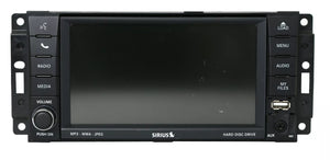 2011-12 Jeep Patriot AM FM mp3 Radio CD DVD Player Aux USB P05064677AH RBZ