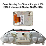 LCD Display for Peugeot 208 2008 and Citroen DS5 Instrument Cluster 9805341480