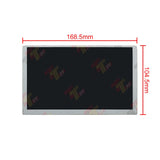 Original Toshiba LTA070B938F LCD Display 7'' for Maserati Gran Turismo M145 Radio Information Navigation LCD Panel