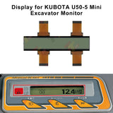 LCD Display Screen for KUBOTA KX61-3 KX91-3 U50-5 Mini Excavator Gauge