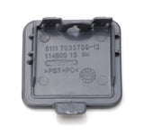 Front Bumper Tow Hook Cap Cover For 2004-07 BMW Pre-LCI E60 E61 5 Series, 03-10 X3
