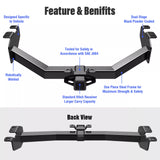 Trailer Towing Hitch fit for GMC Sierra Chevrolet Silverado 1500 1999-2013