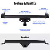 Trailer Towing Hitch 2 Inch Receiver fit for Toyota Sienna 1998-2003