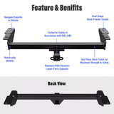 Trailer Towing Hitch 2 Inch Receiver fit for Lincoln Town Car Mark VI Crown Victoria 1981-2011
