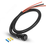 3-Pin Aux Power Connector for Case-IH Tractor Combine Cotton Models 187103A1