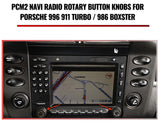 Genuine Porsche 996 986 PCM2.0 Radio Navigation Volume Knob Buttons 911 Boxster