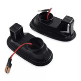 Sequential LED Side Marker Light Turn Signal Lamp Smoked / Clear for Mitsubishi Pajero Sport 2G