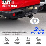 Trailer Towing Hitch 2 Inch Receiver fit for Jeep Gladiator 2020-2025