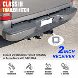 Trailer Towing Hitch fit for GMC Sierra Chevrolet Silverado 1500 1999-2013