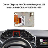 LCD Display for Peugeot 208 2008 and Citroen DS5 Instrument Cluster 9805341480