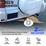 Trailer Towing Hitch 2 Inch Receiver Hookup fit for Toyota Rav4 1996-2005
