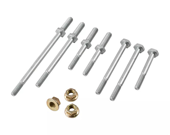 1979-1993 Ford Mustang Correct Style Water Pump Coated Bolts & Lock Nuts Set Kit