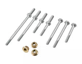 1979-1993 Ford Mustang Correct Style Water Pump Coated Bolts & Lock Nuts Set Kit