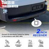 Trailer Towing Hitch 2 Inch Receiver fit for Ford Transit-150 250 350 2015-2024