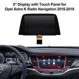 LCD Display with Touch Panel for Opel Astra K and Buick Verano Radio Navigation LQ080Y5DZ10