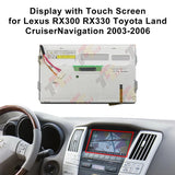 TFD70W60 7" Navigation Radio LCD Display for 2003 2004 Toyota Land Cruiser LEXUS RX300