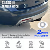 Towing Hitch Receiver Class 3 for Ford Explorer 2011-2017