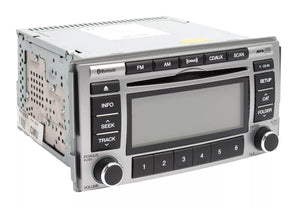 2010-12 Hyundai Santa FE AM FM XM Radio Bluetooth CD MP3 Player 96180-0W500