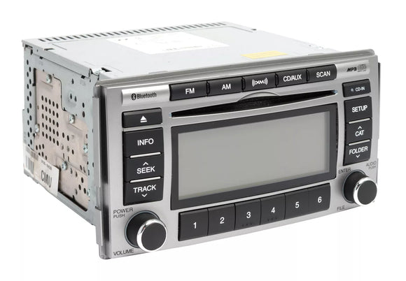 2010-12 Hyundai Santa FE AM FM XM Radio Bluetooth CD MP3 Player 96180-0W500