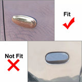 Sequential LED Side Marker Lights Turn Signal Lamp Clear/Black for Mitsubishi I-Miev 2010-21