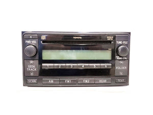 Toyota 86180-B4040 Audio AM/FM Radio CD Player Head Unit OEM