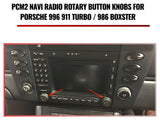 Genuine Porsche 996 986 PCM2.0 Radio Navigation Volume Knob Buttons 911 Boxster
