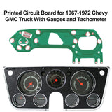 Printed Circuit Board PCB for 1967-1972 Chevy GMC Truck With Gauges and Tachometer