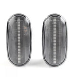 Sequential LED Side Marker Light Turn Signal Lamp Smoked / Clear for Mitsubishi Pajero Sport 2G