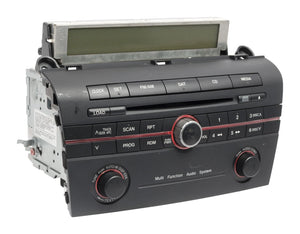 2006-2007 Mazda 3 Radio AM FM 6 Disc CD Player Display BR9E669R0A OEM
