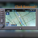 Blank Clock Fix for Cadillac STS OEM Navigation Radio 2008