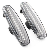 LED Sequential Side Marker Light Clear for Infiniti EX25 M35 Q60 Q70 QX50