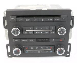 Lincoln MKS 2009 AM FM Radio 6 Disc CD Player Navigation OEM AA5T-18K931-AC