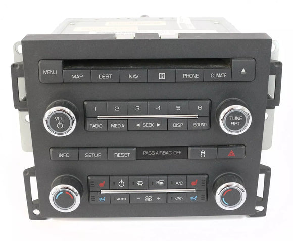 Lincoln MKS 2009 AM FM Radio 6 Disc CD Player Navigation OEM AA5T-18K931-AC